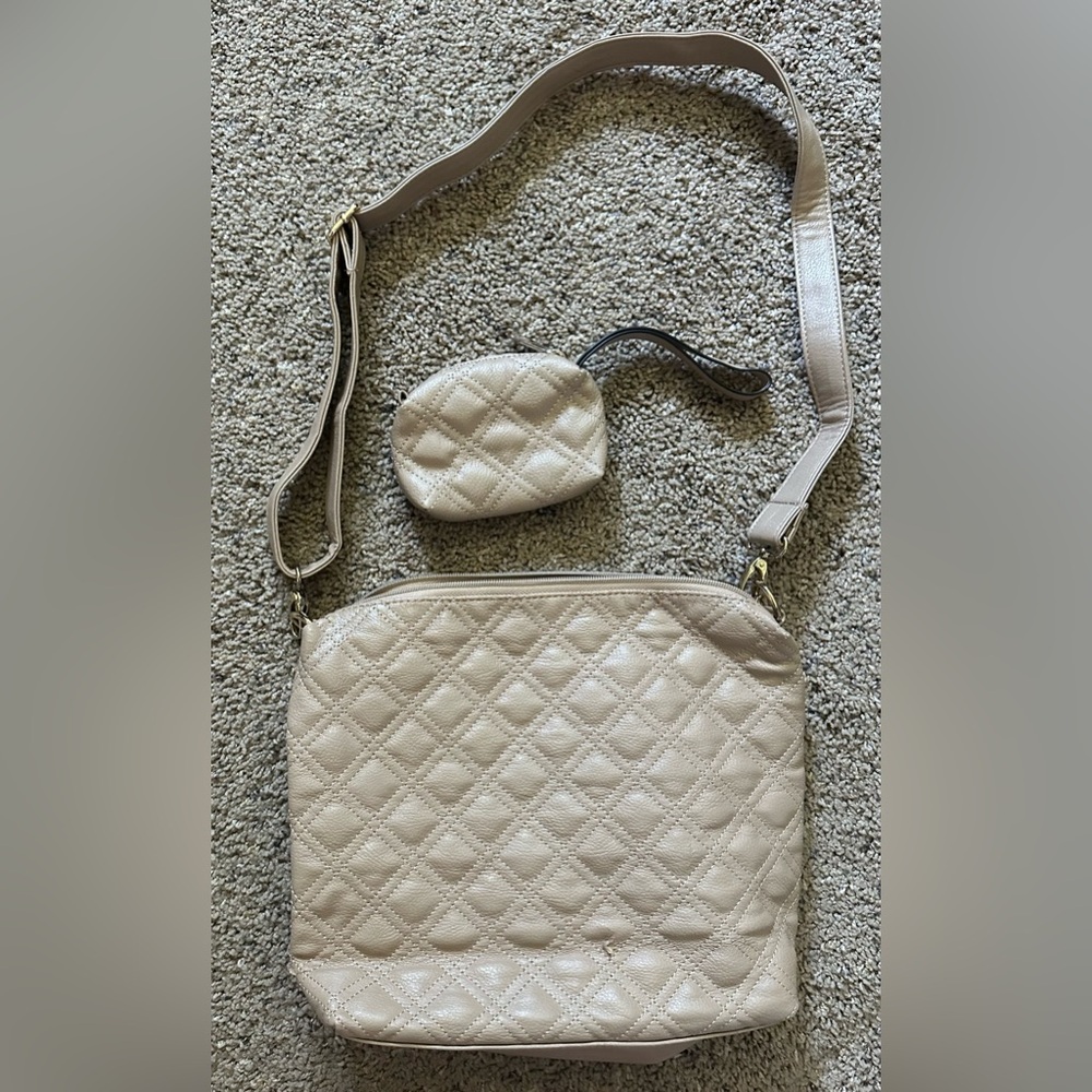 Leather Crossbody and Small Bag (Set)